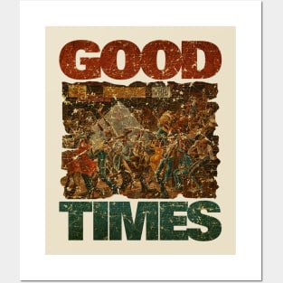 RETRO VINTAGE GOOD TIMES Posters and Art
